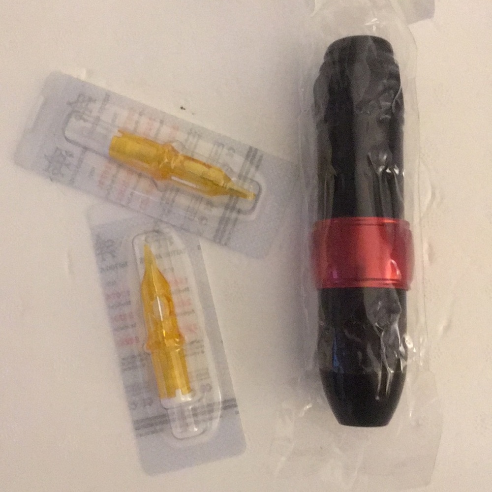 Tattoo rotary pen and cartridges